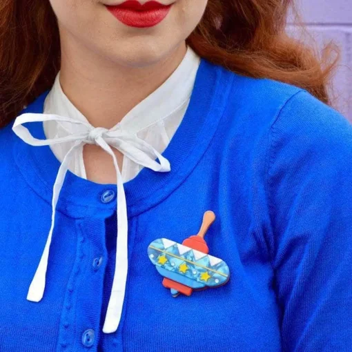 Erstwilder Spinning Around Toy Brooch* Brooches