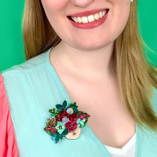 Erstwilder Spring To Life Brooch* Brooches