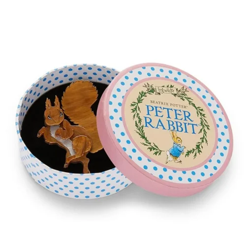 Erstwilder Squirrel Nutkin Brooch* Brooches