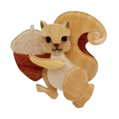 Erstwilder Squirreled Away Brooch* Brooches