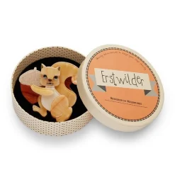 Erstwilder Squirreled Away Brooch* Brooches