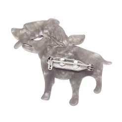 Erstwilder Staffy Stan Mini Brooch* Brooches