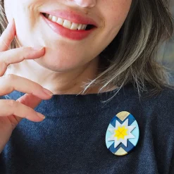 Erstwilder Star Of Wisdom Brooch* Brooches