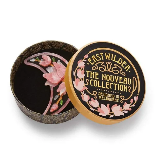 Erstwilder Steel Magnolias Brooch* Brooches