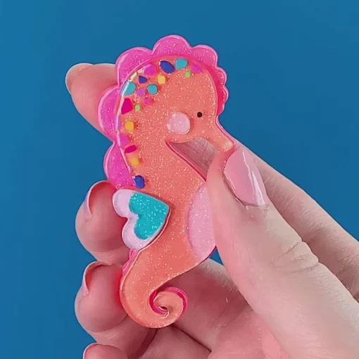 Erstwilder Stevie The Seahorse Brooch* Brooches