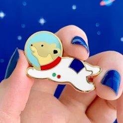 Erstwilder Stout-Hearted Spaceham Enamel Pin* Enamel Pins