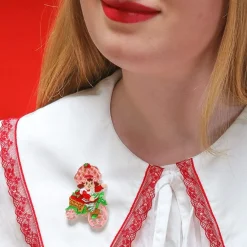 Erstwilder Strawberry Adventures Await Brooch* Brooches