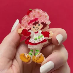 Erstwilder Strawberry Shortcake Brooch* Brooches