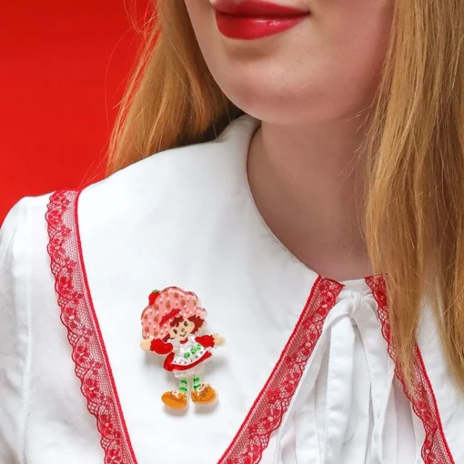 Erstwilder Strawberry Shortcake Brooch* Brooches