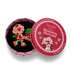 Erstwilder Strawberry Wheelbarrow Brooch* Brooches