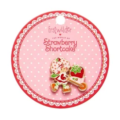 Erstwilder Strawberry Wheelbarrow Enamel Pin* Enamel Pins