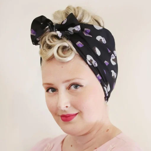 Erstwilder Studious Snow Owl Head Scarf* Scarves