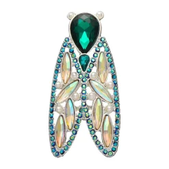 Erstwilder Summer Songstress Stone Set Crystal Brooch* Brooches