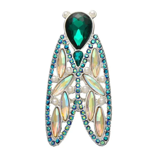 Erstwilder Summer Songstress Stone Set Crystal Brooch* Brooches