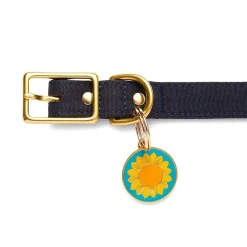 Erstwilder Sumptuous Sunflower Enamel Pet Charm* Enamel Key Rings
