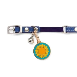 Erstwilder Sumptuous Sunflower Enamel Pet Charm* Enamel Key Rings