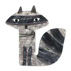 Erstwilder Sunday Raccoon Brooch* Brooches