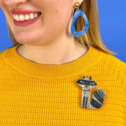 Erstwilder Sunday Raccoon Brooch* Brooches