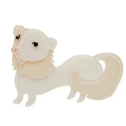 Erstwilder Sunny Smiles Ferret Brooch* Brooches