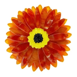 Erstwilder Sunshine Of Life Gerbera Brooch* Brooches