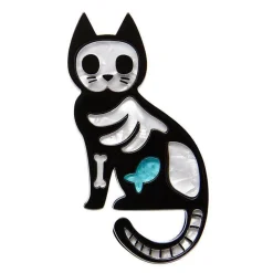 Erstwilder Tabby Tombstone Brooch* Brooches