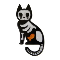 Erstwilder Tabby Tombstone Brooch* Brooches