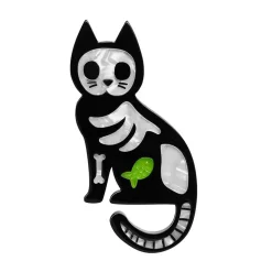 Erstwilder Tabby Tombstone Brooch* Brooches