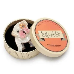 Erstwilder Taciturn Taco Dog Brooch* Brooches