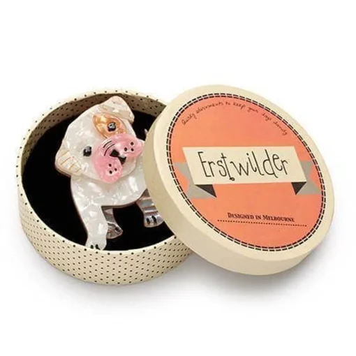 Erstwilder Taciturn Taco Dog Brooch* Brooches