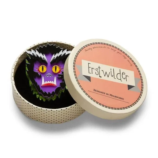 Erstwilder Talbot The Terror Wolfman Brooch* Brooches