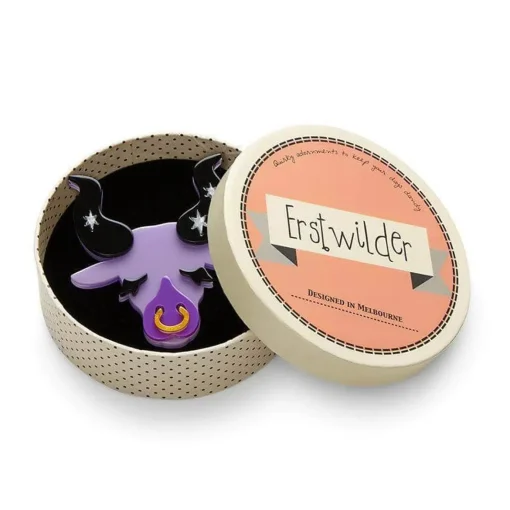 Erstwilder Taurus The Tactile Brooch* Brooches