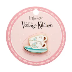 Erstwilder Tea And Sympathy Enamel Pin* Enamel Pins