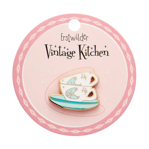 Erstwilder Tea And Sympathy Enamel Pin* Enamel Pins