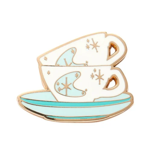 Erstwilder Tea And Sympathy Enamel Pin* Enamel Pins