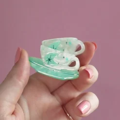 Erstwilder Tea And Sympathy Mini Brooch* Brooches