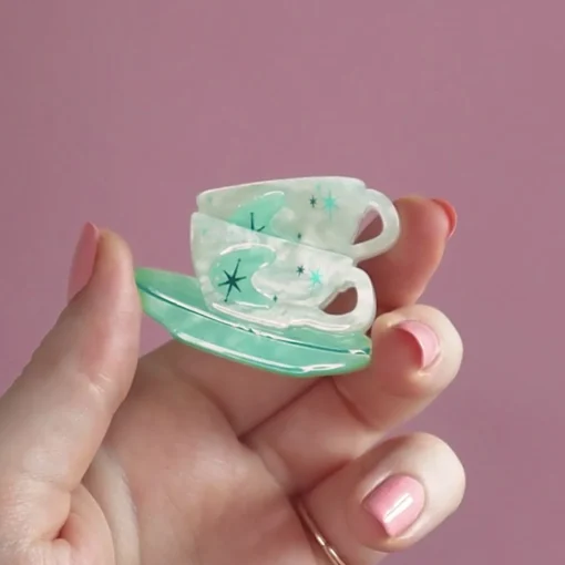 Erstwilder Tea And Sympathy Mini Brooch* Brooches