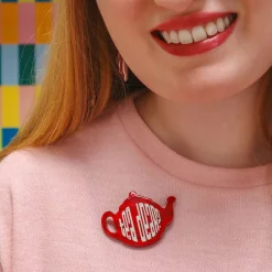Erstwilder Tea Dear Brooch* Brooches