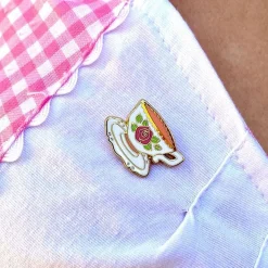 Erstwilder Telltale Teacup Enamel Pin* Enamel Pins