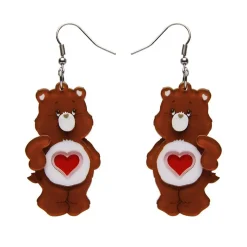 Erstwilder Tenderheart Bear Earrings* Earrings
