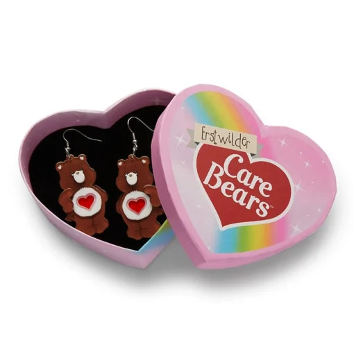 Erstwilder Tenderheart Bear Earrings* Earrings