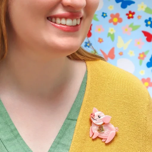 Erstwilder That'Ll Do Pig Brooch* Brooches