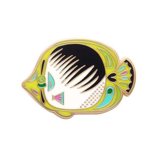 Erstwilder The Bedazzling Butterflyfish Enamel Pin* Enamel Pins