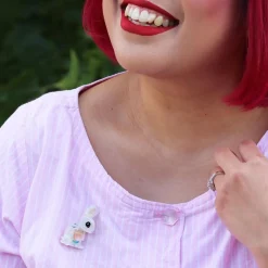 Erstwilder The Beloved Bunny Mini Brooch* Brooches