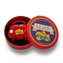 Erstwilder The Big Red Car Brooch* Brooches