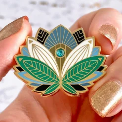 Erstwilder The Blue Lotus Enamel Pin* Enamel Pins