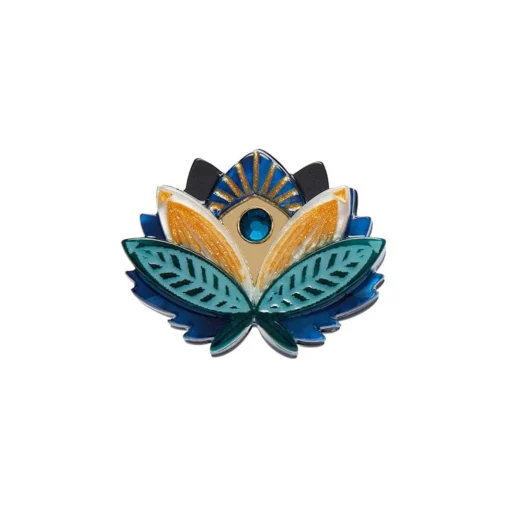 Erstwilder The Blue Lotus Ring* Rings