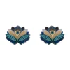 Erstwilder The Blue Lotus Stud Earrings* Earrings