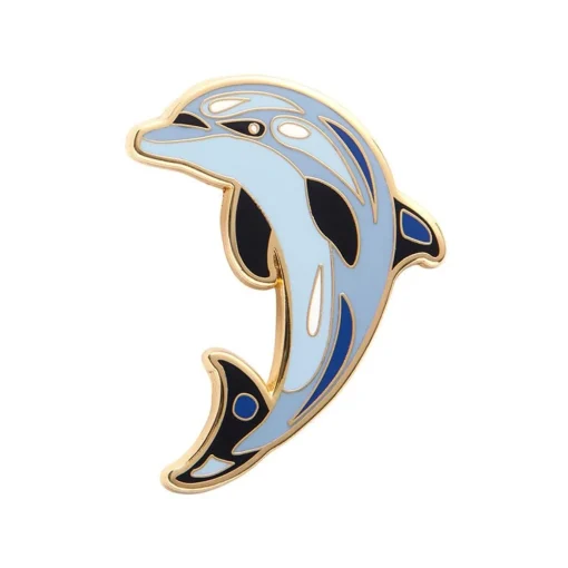 Erstwilder The Boastful Bottlenose Dolphin Enamel Pin* Enamel Pins