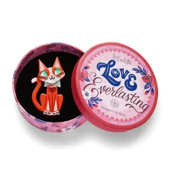 Erstwilder The Cat'S Meow Brooch* Brooches
