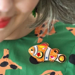 Erstwilder The Charismatic Clownfish Brooch* Brooches